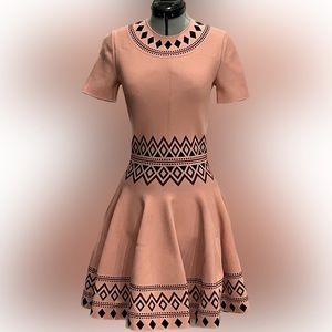 Alexander McQueen mini fit and flare dress size: xs